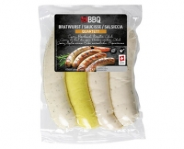 Aldi Suisse  BBQ BRATWURST QUARTETT