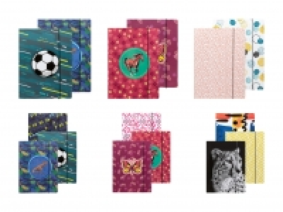 DIN A3 Sammelmappen, 2er/DIN A4 Sammelmappen, 3er