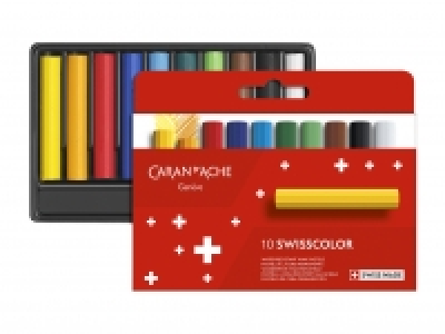 Swisscolor wasserfeste Wachspastelle, 10er