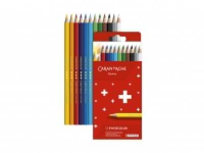 Lidl  Swisscolor wasserfeste Farbstifte, 12er