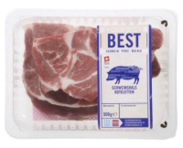 COUNTRYS BEST SCHWEINSHALSKOTELETTS CHF 4.49