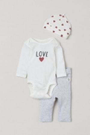 3-teiliges Baumwolljersey-Set CHF 6.95