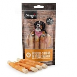 Qualipet  Snuggis Hundeleckerli Biscuit-Sticks im Pouletmantel
