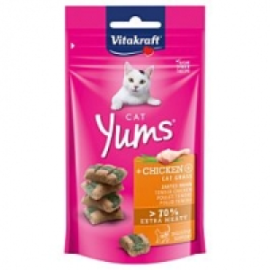 Qualipet  Vitakraft Vita Cat Yums Huhn & Katzengras 40g