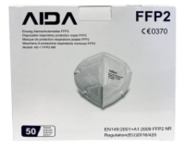 EINWEG-ATEMSCHUTZMASKEN TYP FFP2 WEISS CHF 13.49