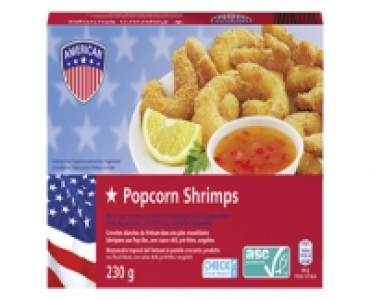 Aldi Suisse  AMERICAN POPCORN SHRIMPS