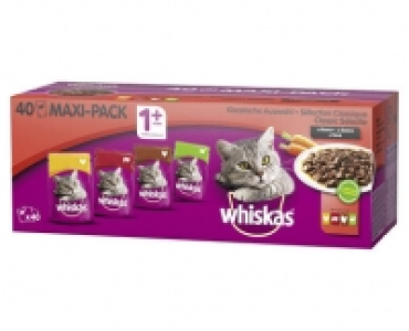 WHISKAS® KLASSISCHE AUSWAHL