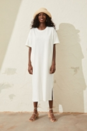 HM  Wadenlanges T-Shirt-Kleid