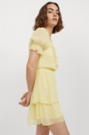 Volantkleid mit Puffärmeln CHF 17.95