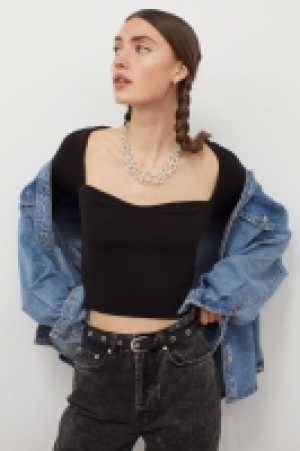 Geripptes Strickshirt CHF 7.95