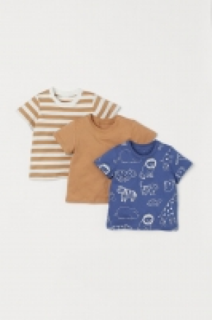 3er-Pack Baumwoll-T-Shirts CHF 4.95