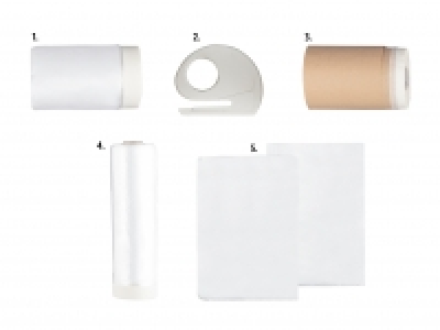 Abdeckfolien-Set, 6-teilig