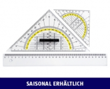 Aldi Suisse  OFFICE GEOMETRIE-ZEICHENSET