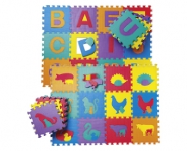MY LIVING STYLE KINDERPUZZLEMATTE, 24-TEILIG