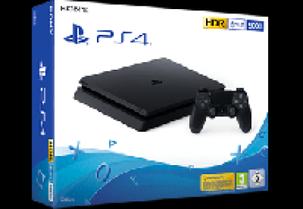 Sony Ps PlayStation 4 Slim 500GB - Spielekonsole - Jet Black