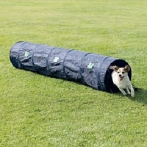 Dog Activity Agility Tunnel D=40cm blau
