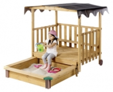 Aldi Suisse  TOYLINO SPIELHAUS MIT SANDKASTEN