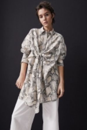 Longbluse mit Bindedetail CHF 7.95