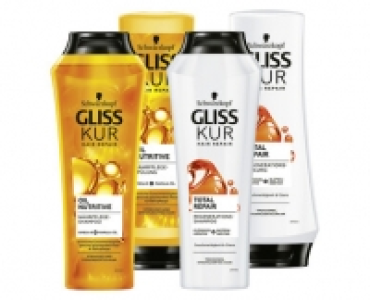 SCHWARZKOPF GLISS KUR SHAMPOO/ PFLEGESPÜLUNG