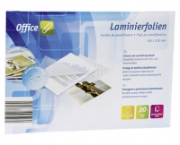 Aldi Suisse  OFFICE LAMINIERFOLIEN