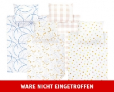 MY LIVING STYLE SEERSUCKER-MIKROFASERBETTWÄSCHE