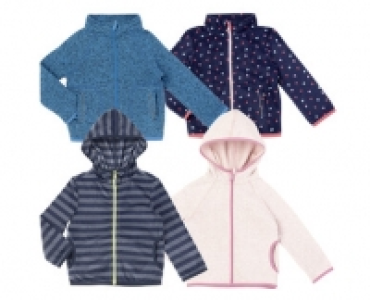 IMPIDIMPI KLEINKINDERFLEECEJACKE MIT MÜTZE