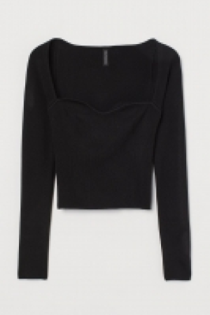 Geripptes Strickshirt CHF 12.95