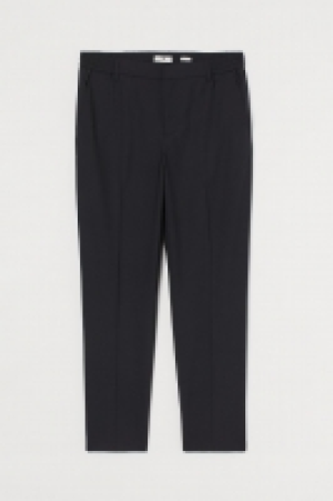 Cropped Hose aus Wollmix