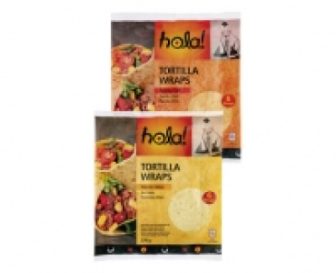 Aldi Suisse  HOLA! TORTILLA WRAPS