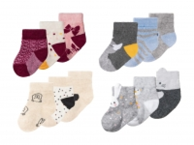 Baby-Söckchen, 3er CHF 2.99