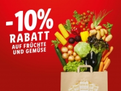 Lidl  - 10 % Rabatt auf Früchte und Gemüse