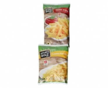 Aldi Suisse  NATURES GOLD WELLEN FRITES/RISSOLÉES