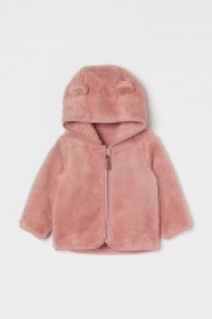 Teddyjacke mit Kapuze