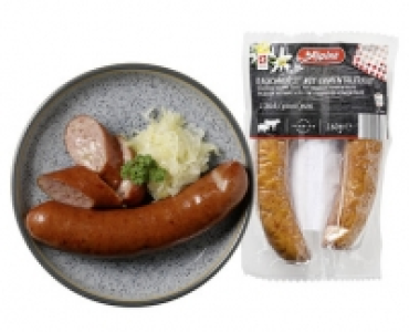 Aldi Suisse  ALPINA RAUCHWURST MIT EMMENTALERKÄSE