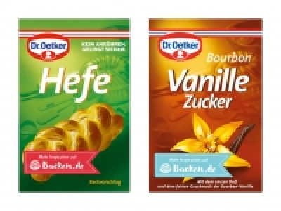 Lidl  Dr. Oetker Trocken-Hefe/ Bourbon Vanille