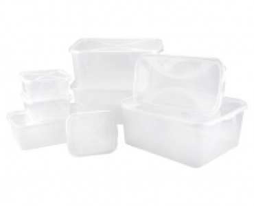 EASY HOME® KLARSICHTBOXEN-SET, 8-TEILIG
