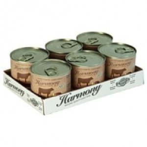 Qualipet  Harmony Dog Natural Nassfutter Rind & italienischem Schinken, Hüttenkä