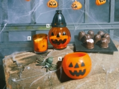 Halloween-Kerze