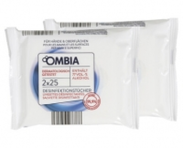 OMBIA DESINFEKTIONSTÜCHER DUO
