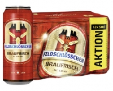 Aldi Suisse  FELDSCHLÖSSCHEN BRAUFRISCH