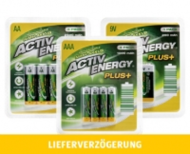 Aldi Suisse  ACTIV ENERGY® NIMH HOCHLEISTUNGSAKKUS