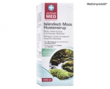 Aldi Suisse  ACTIVE MED HUSTENSIRUP ISLÄNDISCH MOOS