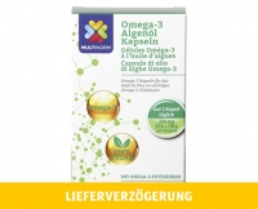 Aldi Suisse  MULTINORM OMEGA-3-ALGENÖL-KAPSELN