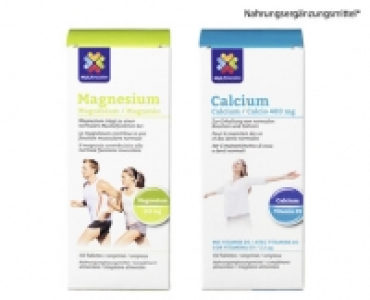 Aldi Suisse  MULTINORM MAGNESIUM-/CALCIUM-TABLETTEN