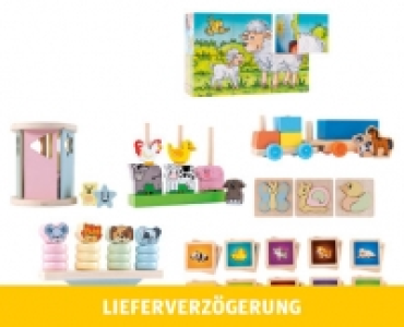 Aldi Suisse  TOYLINO KLEINKINDER-HOLZSPIELE