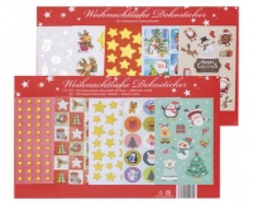 WEIHNACHTSSTICKER-SET