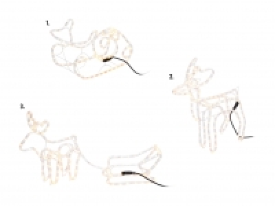 Lidl  3D-Lichterschlauchfiguren