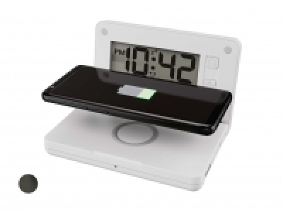 Digitaler Wecker mit Qi®-Ladestation