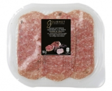 Aldi Suisse  GOURMET SALAMI MIT TRÜFFEL