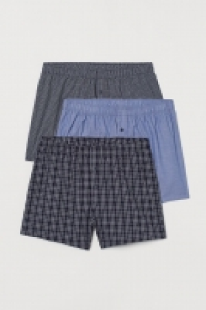 3er-Pack Boxershorts aus Baumwollstoff CHF 16.95